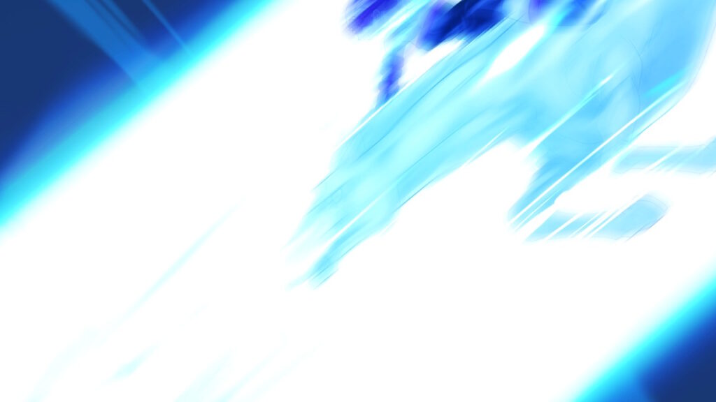 光の矢となってセイバーを倒さんとするライダーさん
